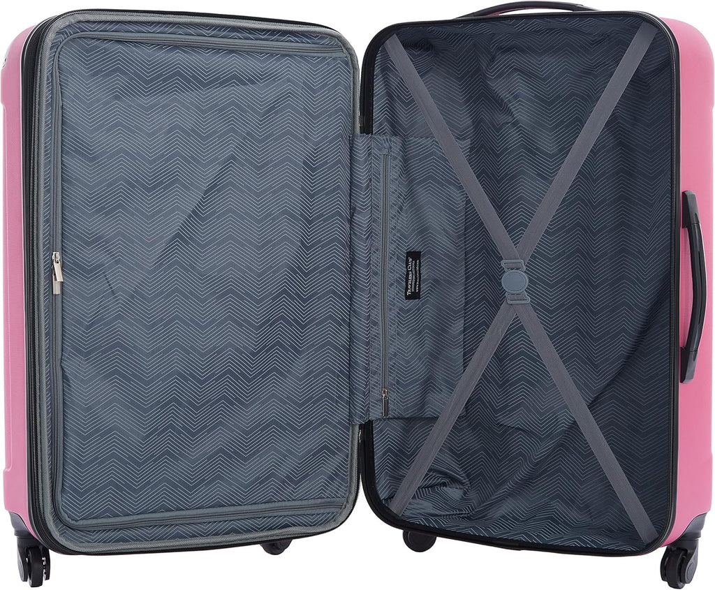 Hardside Travel Luggage Lilac Set of 4 wourant