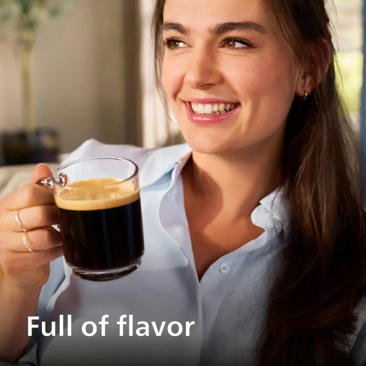 Fully automatic espresso machine 6 hot and iced beverages with ceramic grinder wourant