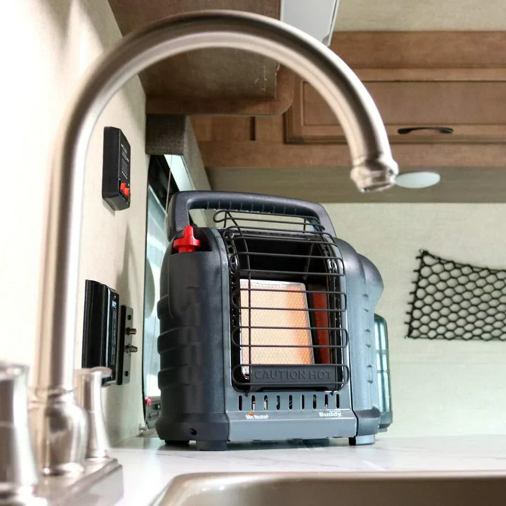 Portable Propane Radiant Heater 4000-9000 BTU for campers workshops patios and more wourant