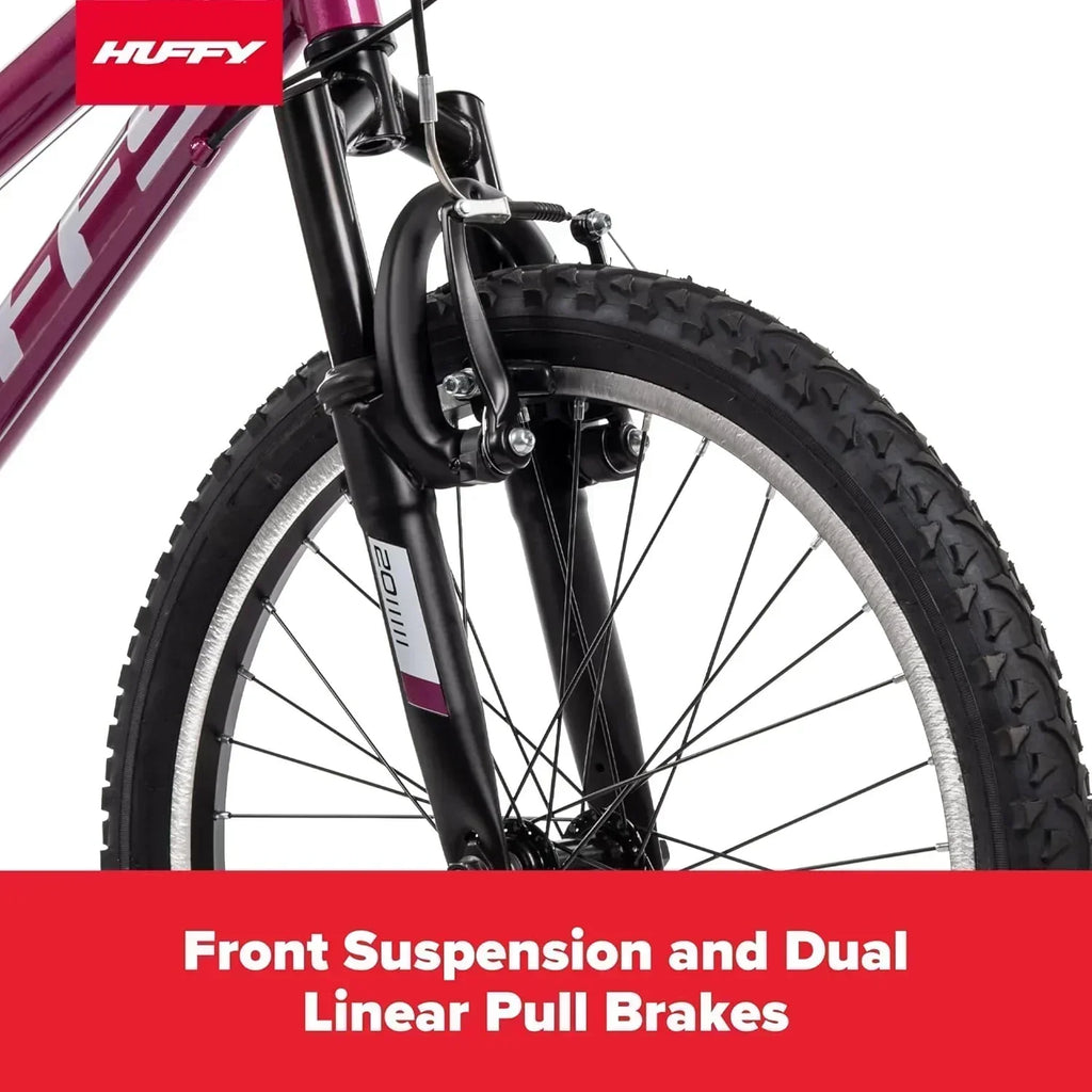Huffy Stone Mountain Hardtail Mountain Bike for Boys/Girls/Men/Women 20"/24"/26" Sizes wourant