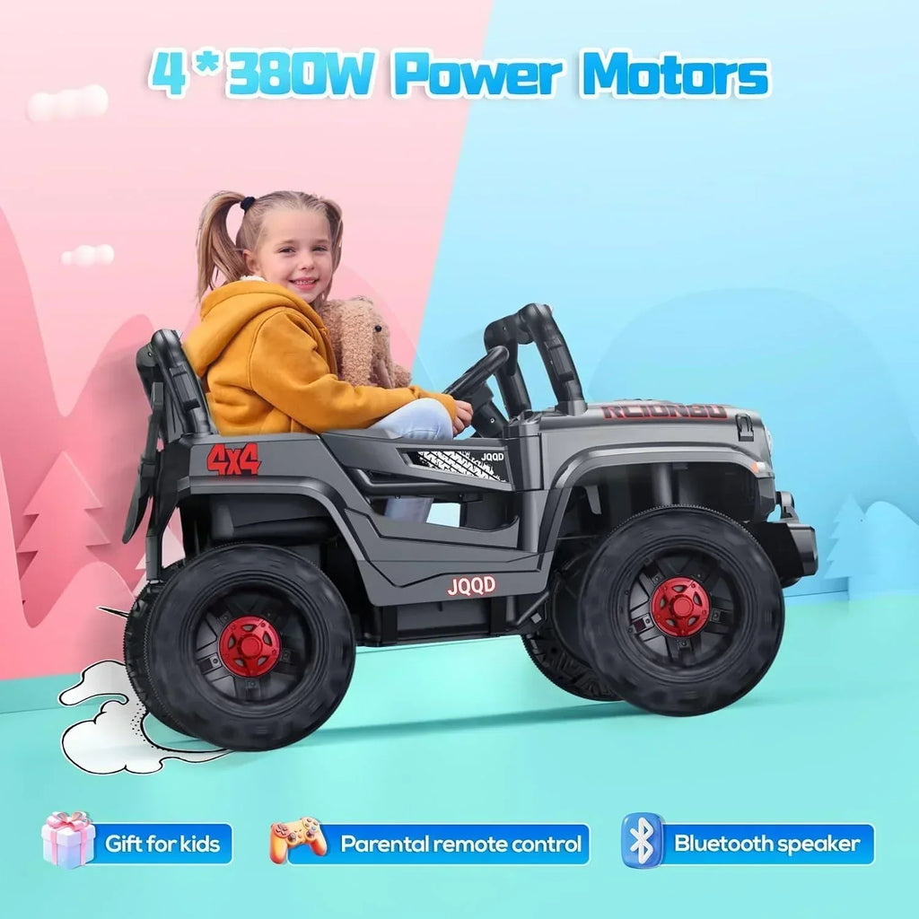 SEALIGHT 12V Children's Driving Truck Model 380 Watt Motor Emergency Braking Function wourant