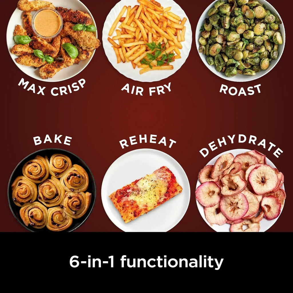 Ninja Air Fryer Pro 5-quart 4-in-1 air fryer that air fries bakes reheats and dehydrates wourant