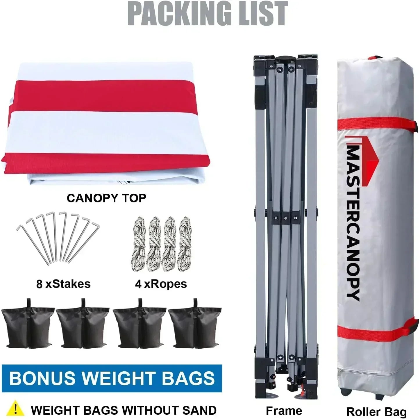 Durable Pop-up Canopy Tent with Roller Bag (10x10 Black) wourant