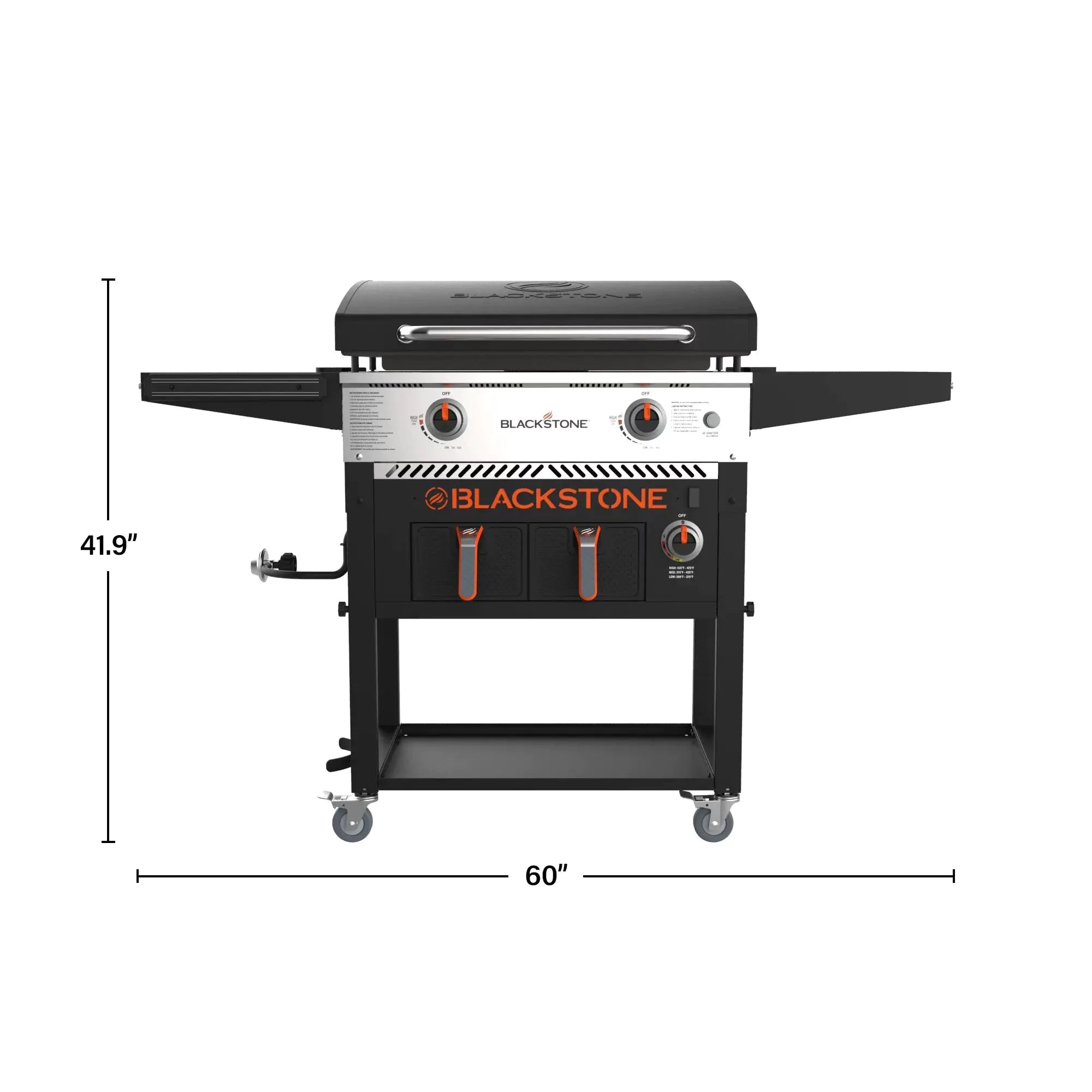 Clearance Sale Blackstone 2-Burner 28" Griddle with Electric Air Fryer and Hood wourant