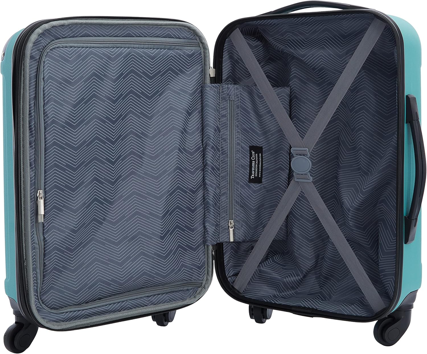 Hardside Travel Luggage Lilac Set of 4 wourant