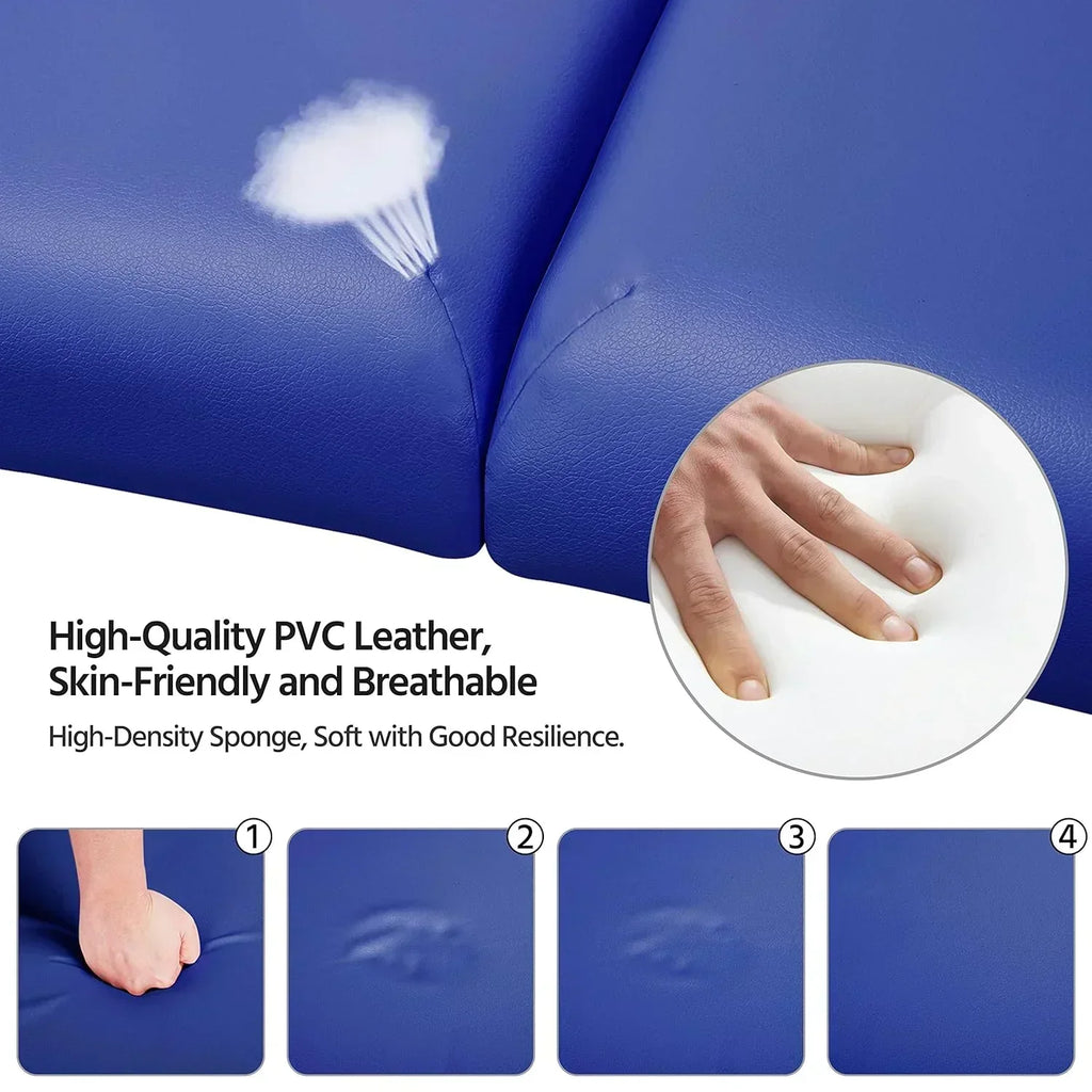 Yaheetech Massage Table Portable Lash Beds Spa Bed Massage Couch Foldable Spa Tables wourant