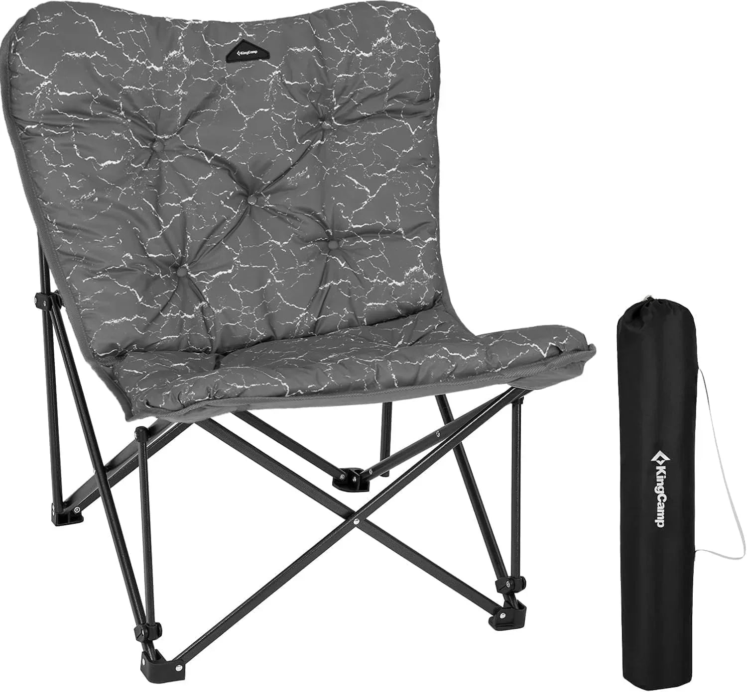 Butterfly chair extra large thick comfortable camping chair portable folding chair heavy duty seat wourant