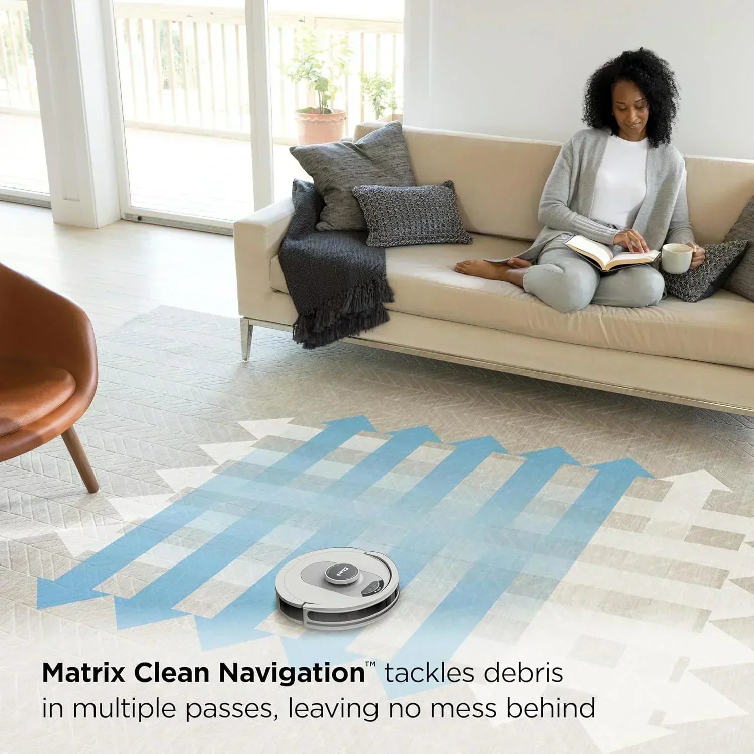 Robotic vacuum cleaner Voice Control Robot Vacuum with Matrix Clean Navigation Home Mapping wourant