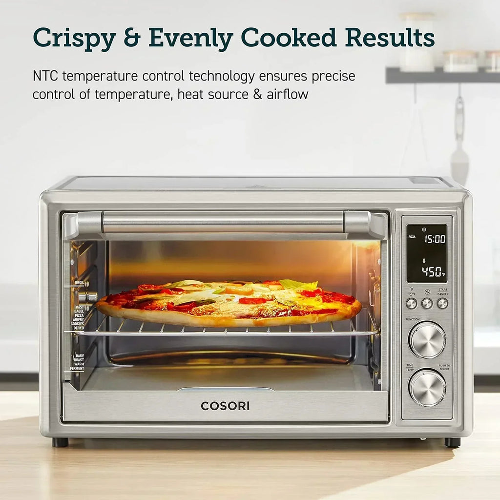 COSORI 11-in-1 air fryer 13-quart capacity combines grilling toasting baking and reheating wourant