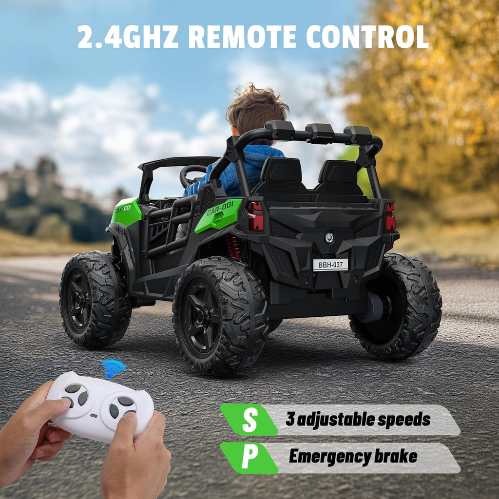 Pink all-terrain car travel electric toy truck wourant