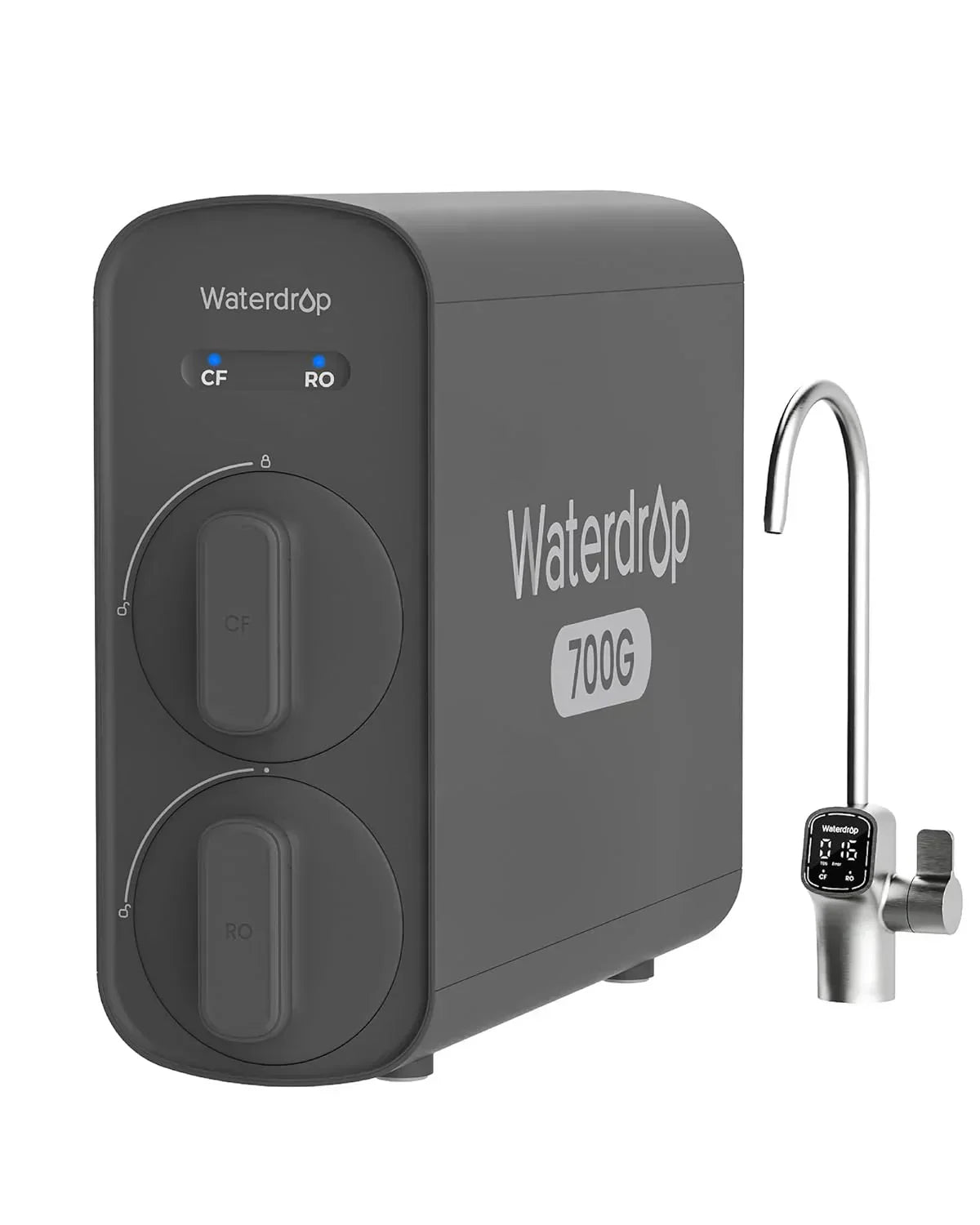 WaterDrop G5P700 reverse osmosis water filter 700G fast flow reverse osmosis system wourant