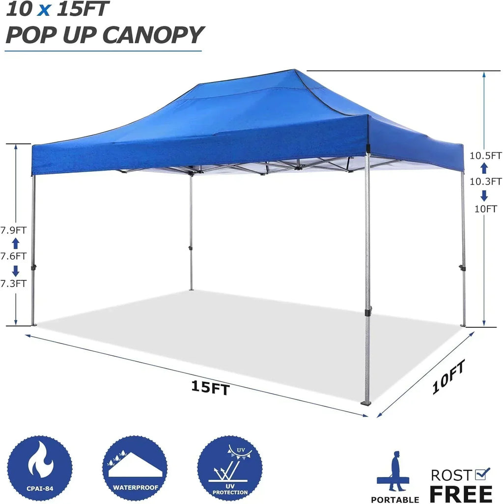 COBIZI 10x20 Heavy Duty Pop up Canopy Tent 6 sidewalls Commercial Canopy Wedding Party Tents wourant