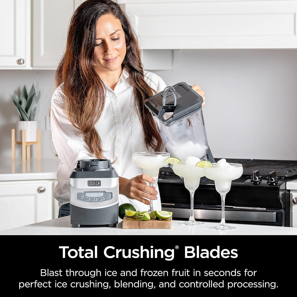 Ninja BL610 Professional 72 Oz Countertop Blender with 1000-Watt Base and Total Crushing Technology for-Smoothies, Ice and Frozen Fruit, Black wourant