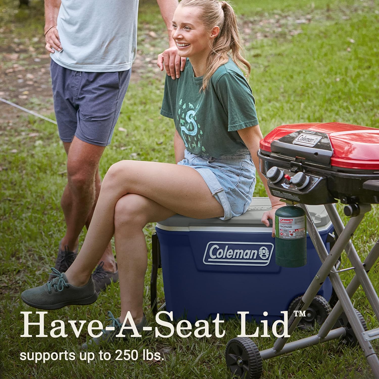 Coleman Classic Series Insulated Portable Wheeled Cooler, Leak-Resistant Outdoor Hard Cooler Keeps Ice up to 5 Days, 100-Quart wourant