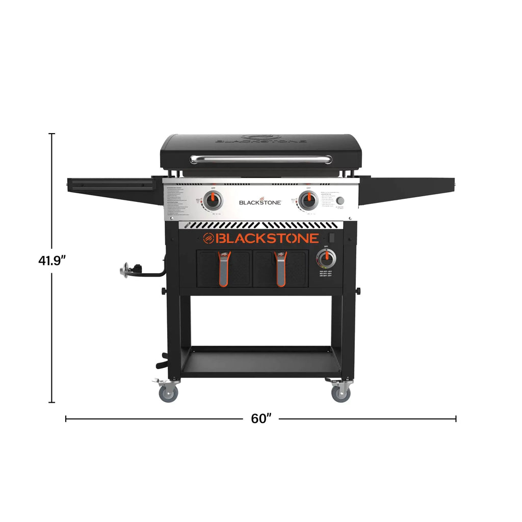 Clearance Sale Blackstone 2-Burner 28" Griddle with Electric Air Fryer and Hood wourant