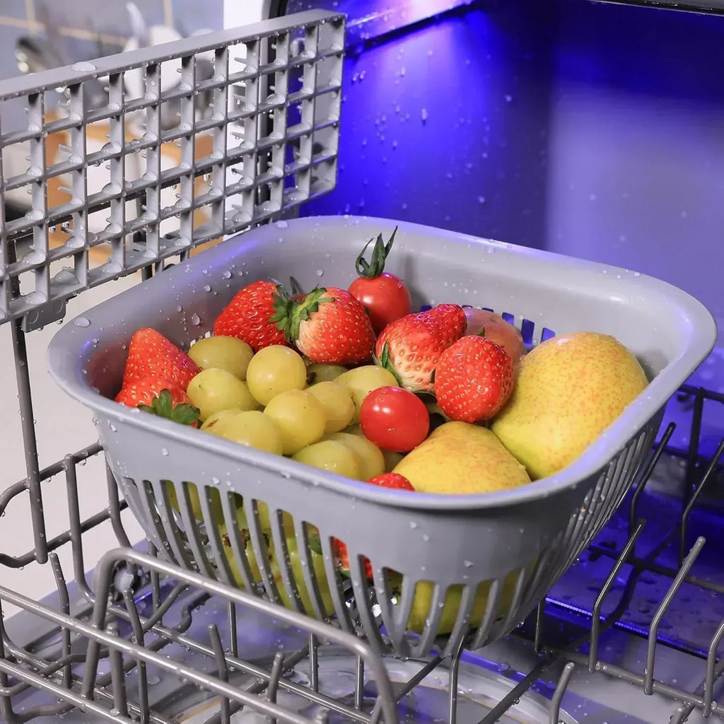 Mini countertop dishwasher Compact dishwasher Double spray arms Portable countertop dishwasher wourant