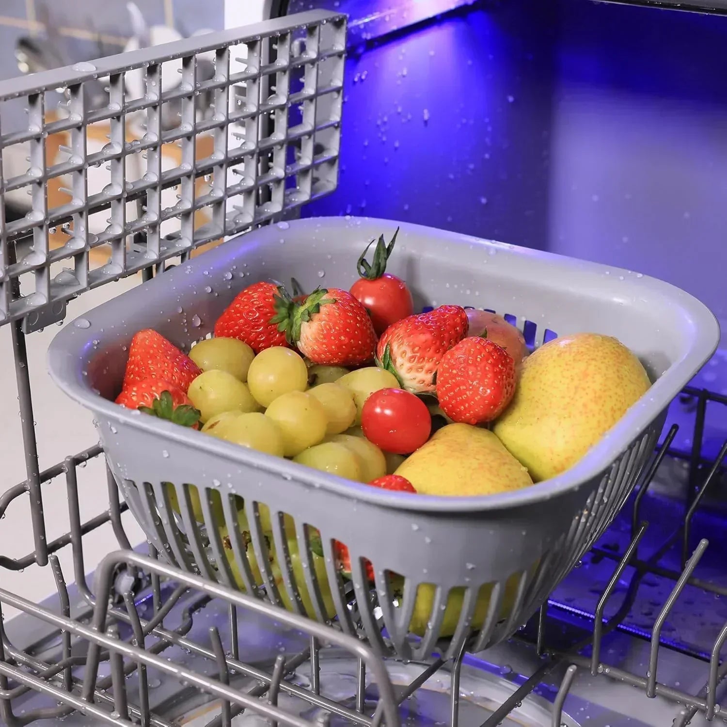 Mini countertop dishwasher Compact dishwasher Double spray arms Portable countertop dishwasher wourant