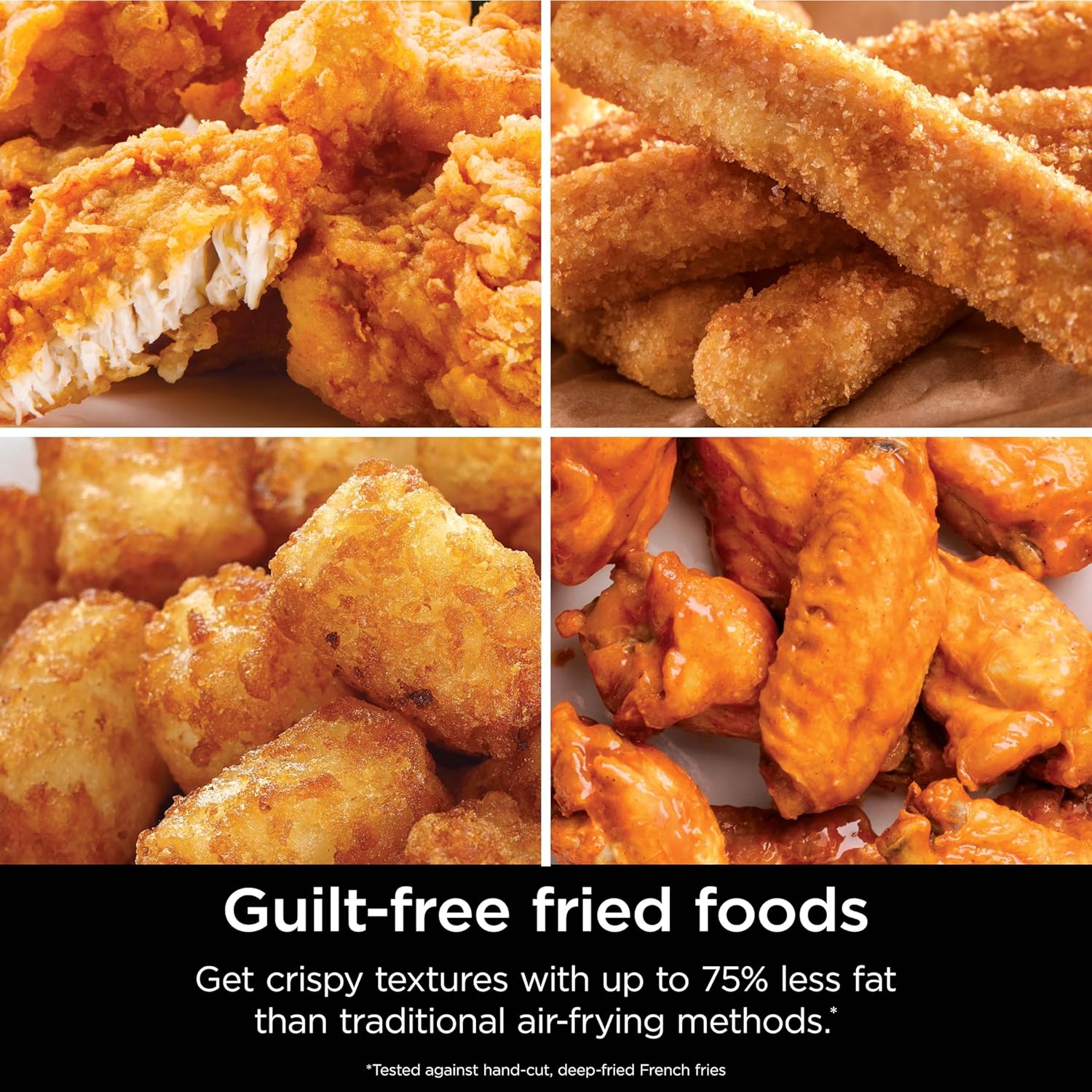 Ninja Air Fryer Pro 4-in-1 with 5 QT Capacity, Air Fry, Roast, Reheat, Dehydrate, Air Crisp Technology with 400F for hot, 120 Volts, Nonstick Basket & Crisper Plate, Grey, AF141 wourant
