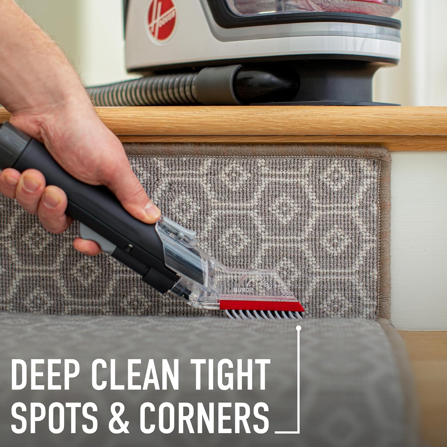 Hoover CleanSlate Plus Portable Carpet & Upholstery Spot Cleaner with Powerful Suction and Multiple Tools wourant