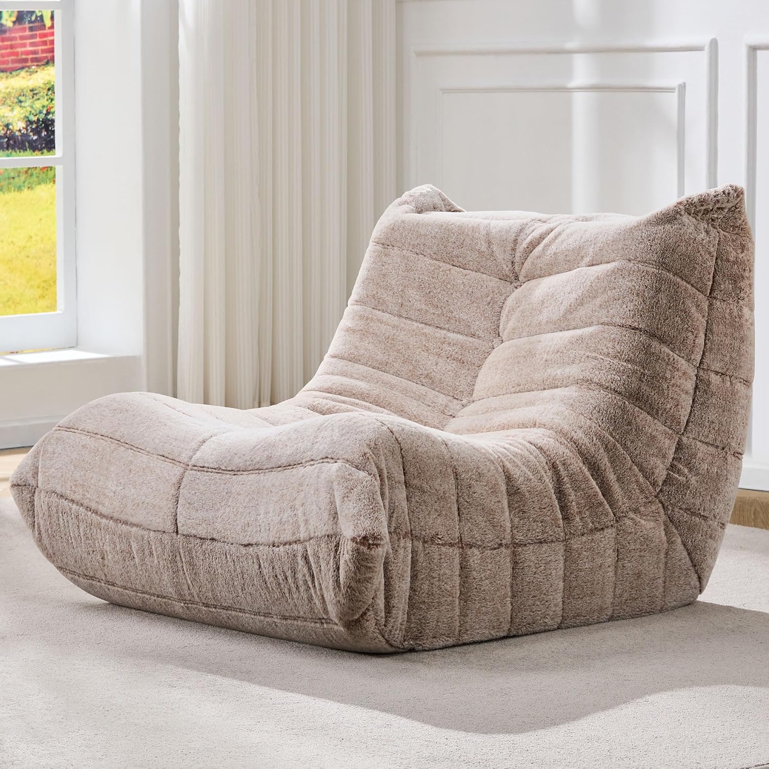 Bean Bag Chairs for Adults Giant Bean Bag Chair Memory Foam BeanBag Chair Bean Bag Sofa wourant
