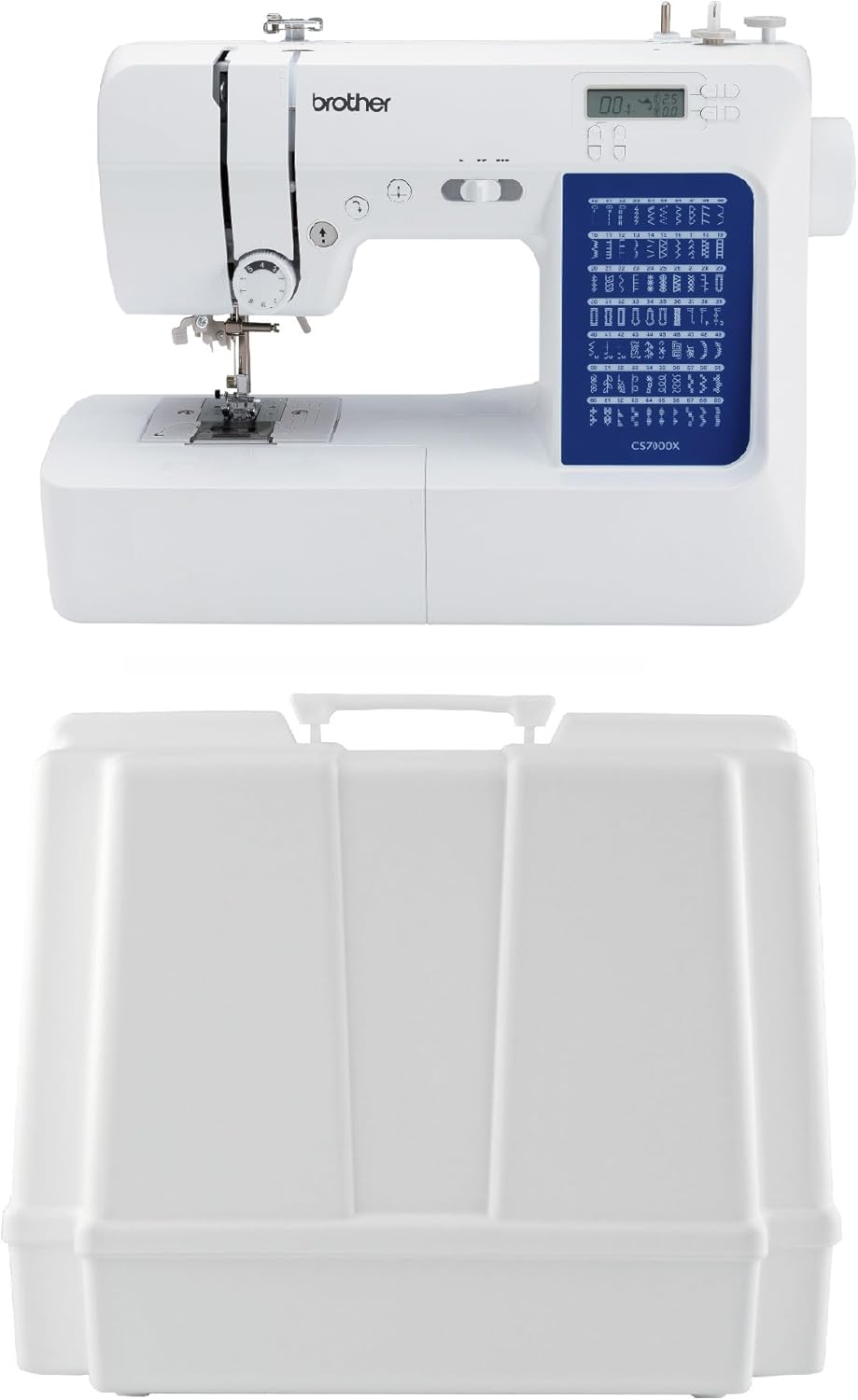 Brother CS7000X Computerized Sewing and Quilting Machine, 70 Built-in Stitches, LCD Display, Wide Table, 10 Included Feet wourant