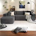 Ovios 104" Cloud Section Sofa L-shaped lounge chair, modern modular sofa wourant