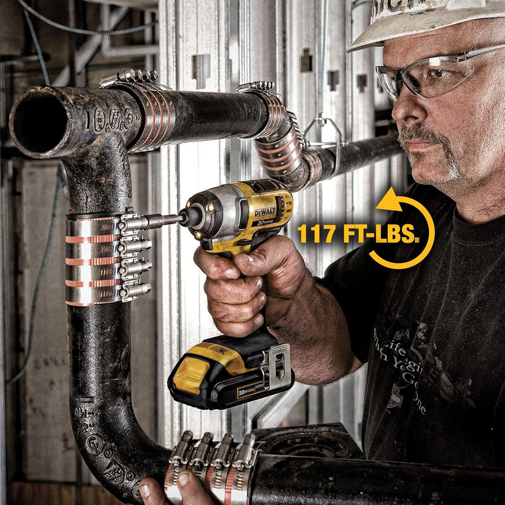 20V MAX Cordless Drill and Impact Driver, Power Tool Combo Kit with 2 Batteries and Charger wourant