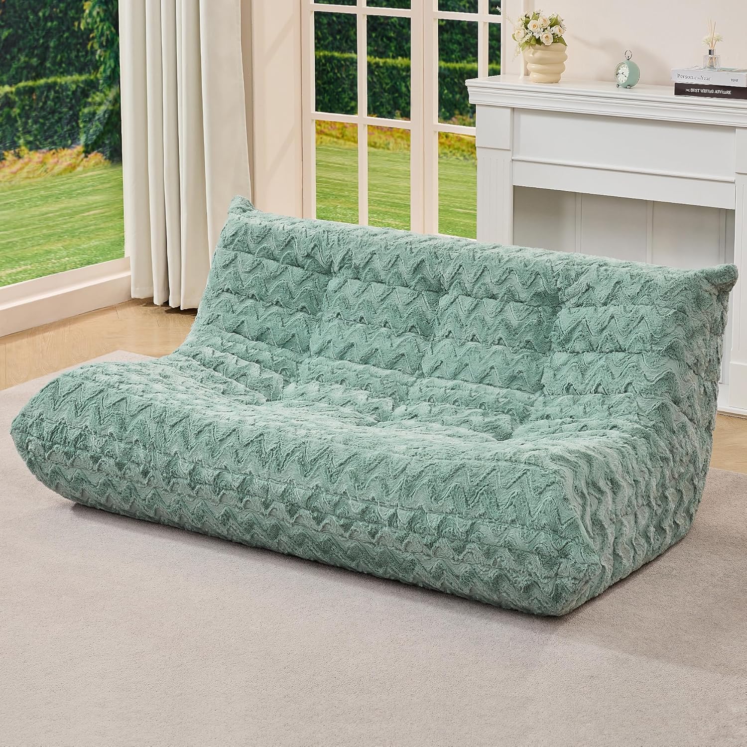 Bean Bag Chairs for Adults Giant Bean Bag Chair Memory Foam BeanBag Chair Bean Bag Sofa wourant