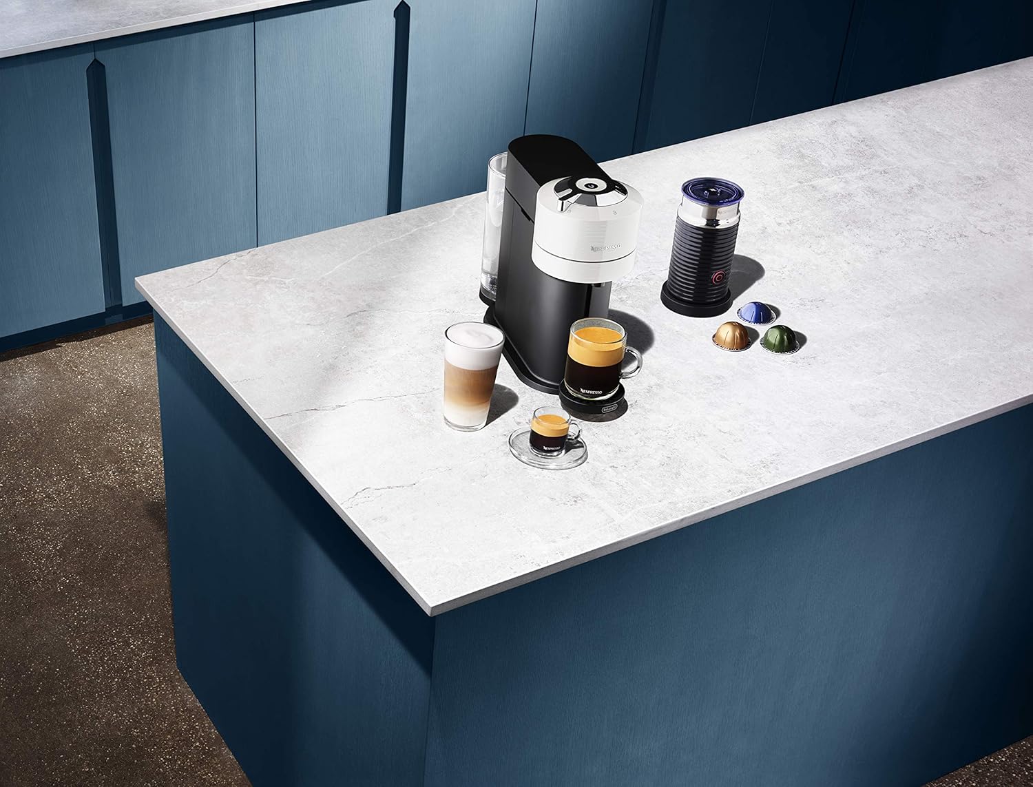 Nespresso Vertuo Next by De’Longhi White Coffee & Espresso Machine wourant