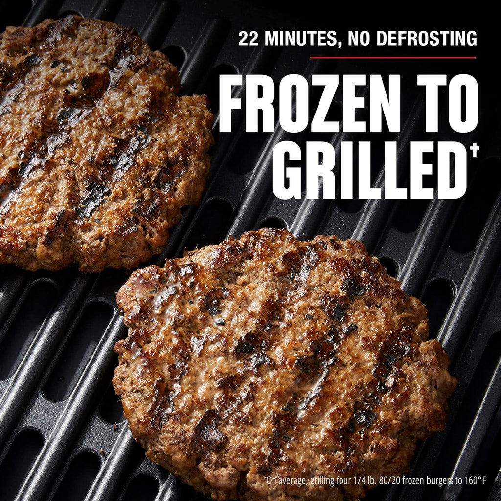 George Foreman Beyond Grill?7-in-1 Electric Indoor Grill with Air Fry Technology, MCAFD800D, Black, Large woonhhop