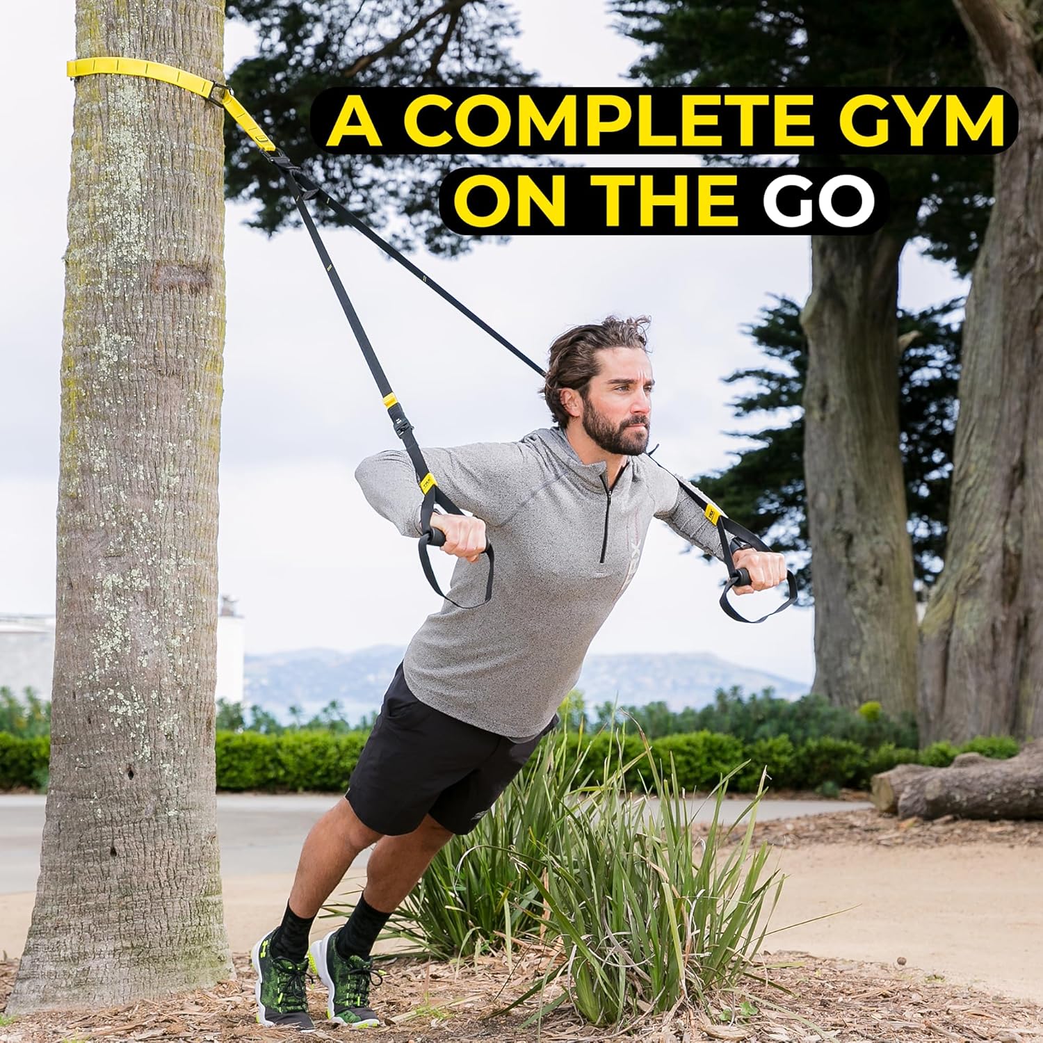 TRX GO Suspension Trainer, At Home, Portable Gym Workout, For Strength Training wourant
