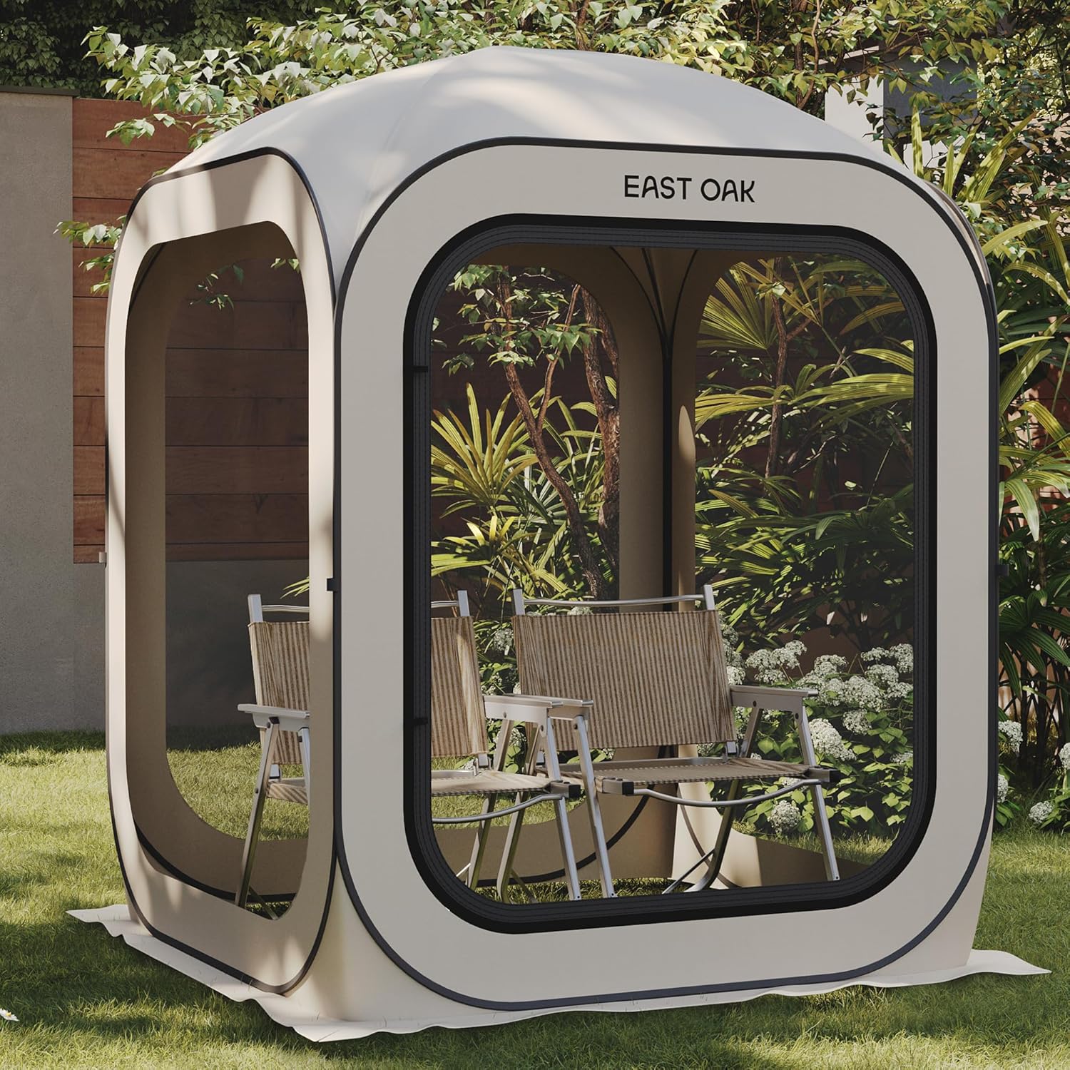 East Oak Screen House Tent Pop-Up, Portable Screen Room Canopy Instant Screen Tent wourant