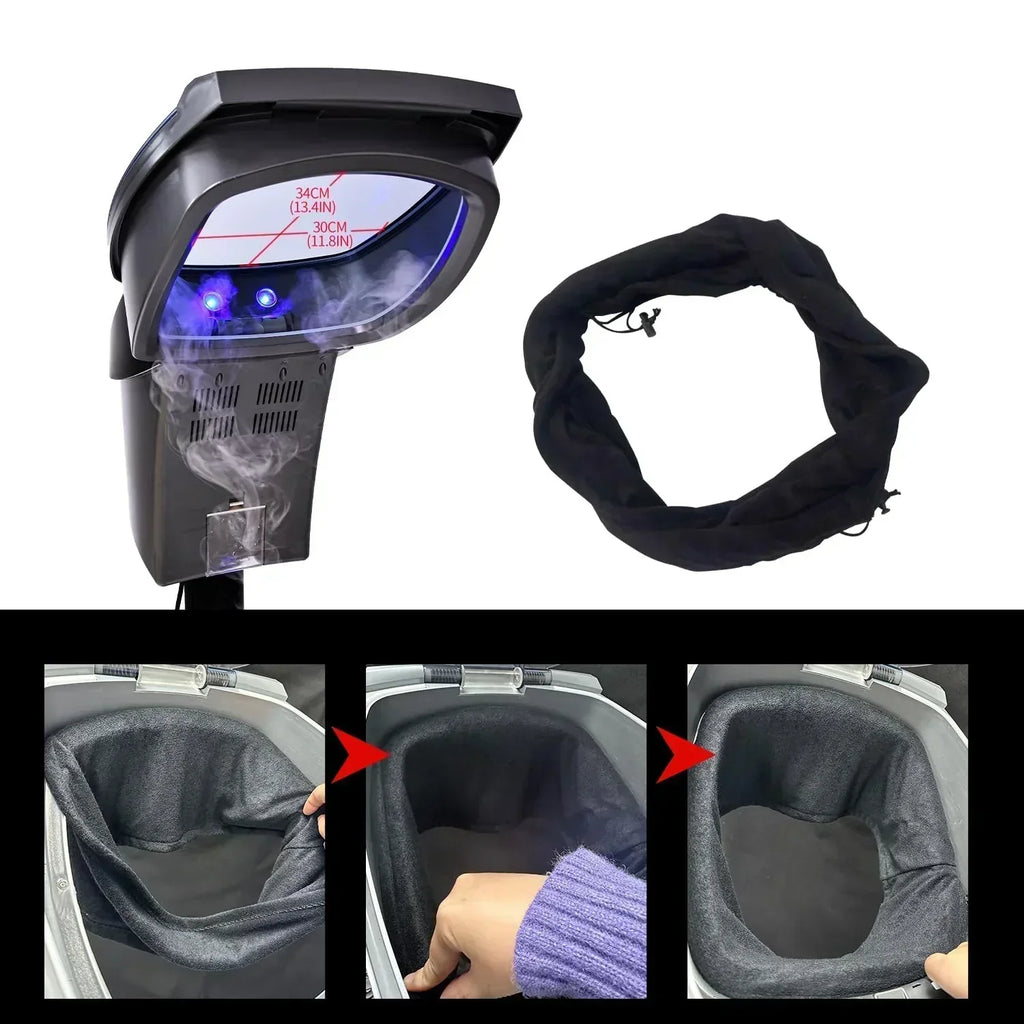 Hair Salon Professional O3 Ozone Micro Mist Hair Steamer Accelerator Color Processor Hair Care wourant