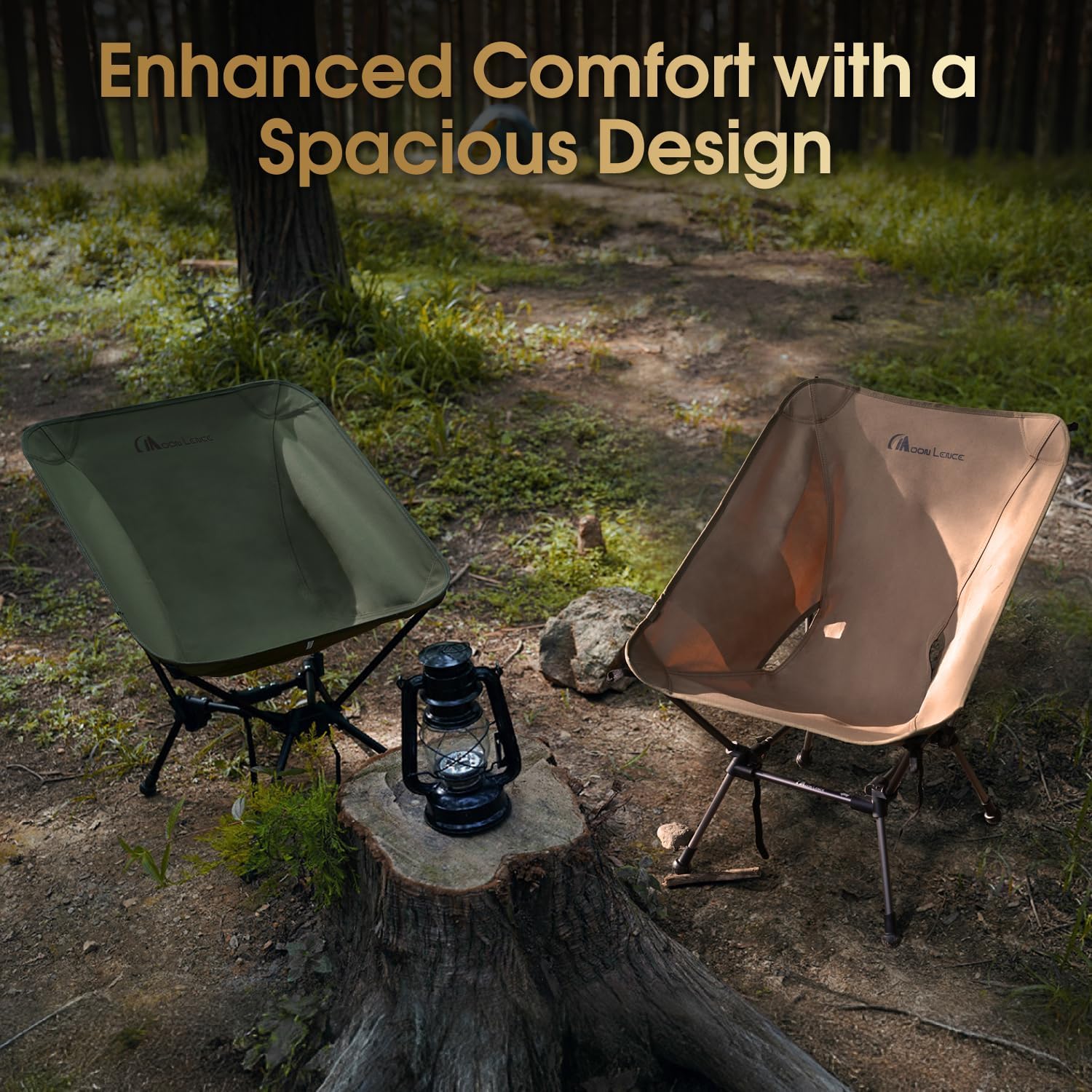 Portable Camping Chair Plus Folding Chair for Backpacking and Hiking wourant