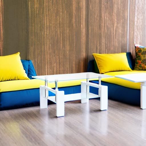 Living Room Rectangle Coffee Table Tea Table Suitable for Waiting Room Modern Side Coffee Table wourant