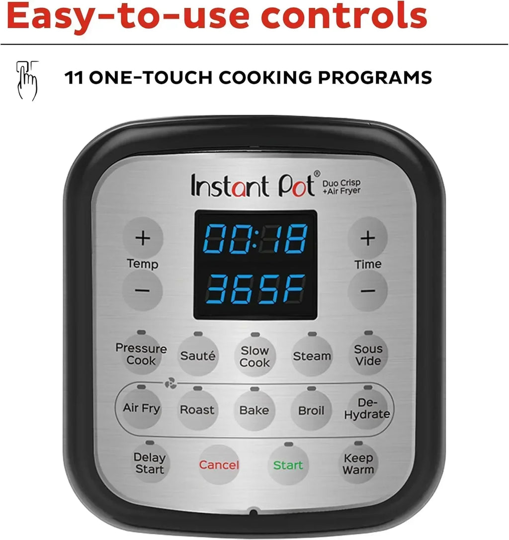 Instant Pot Duo 7 in 1 Electric Pressure Cooker Slow Cooker Rice Cooker Steamer Sauté Pan wourant
