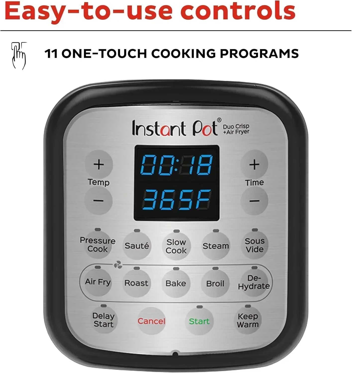 Instant Pot Duo 7 in 1 Electric Pressure Cooker Slow Cooker Rice Cooker Steamer Sauté Pan wourant