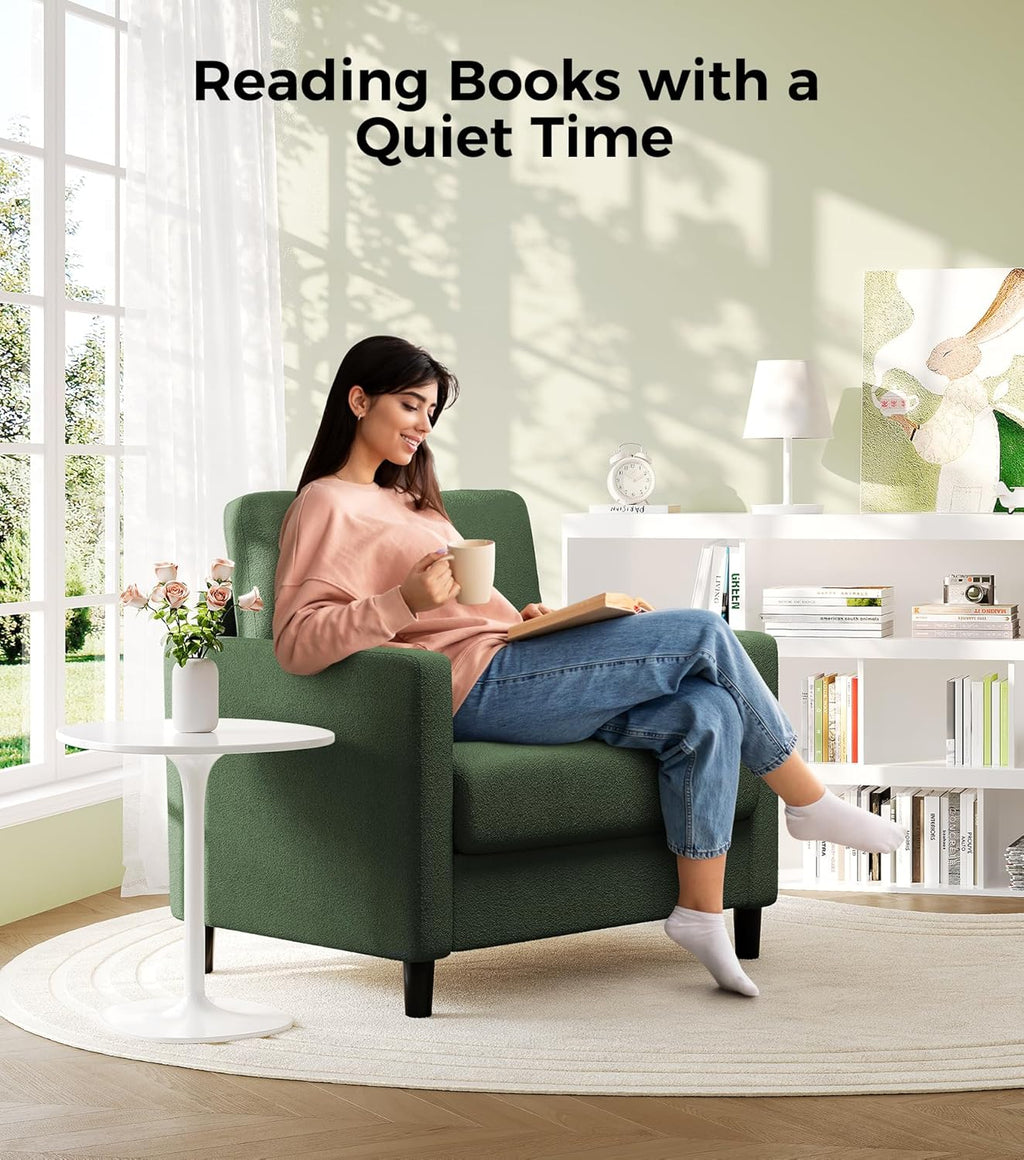 Loveseat Sofa 51" Love Seat Comfy Corduroy Small Loveseat Tool-Free Setup Couch wourant