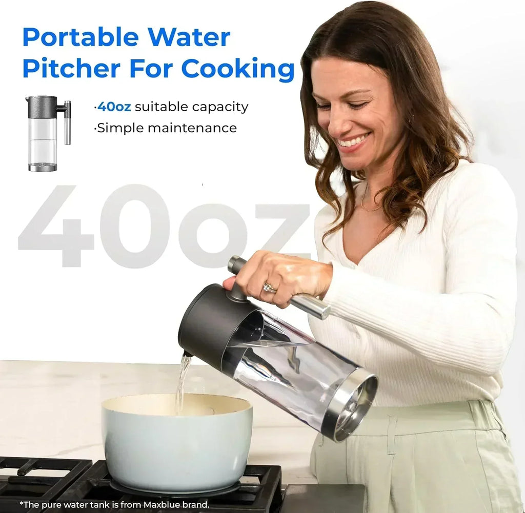Waterdrop WD-A2 Countertop Reverse Osmosis System 3:1 Purified Water to Drain Ratio wourant