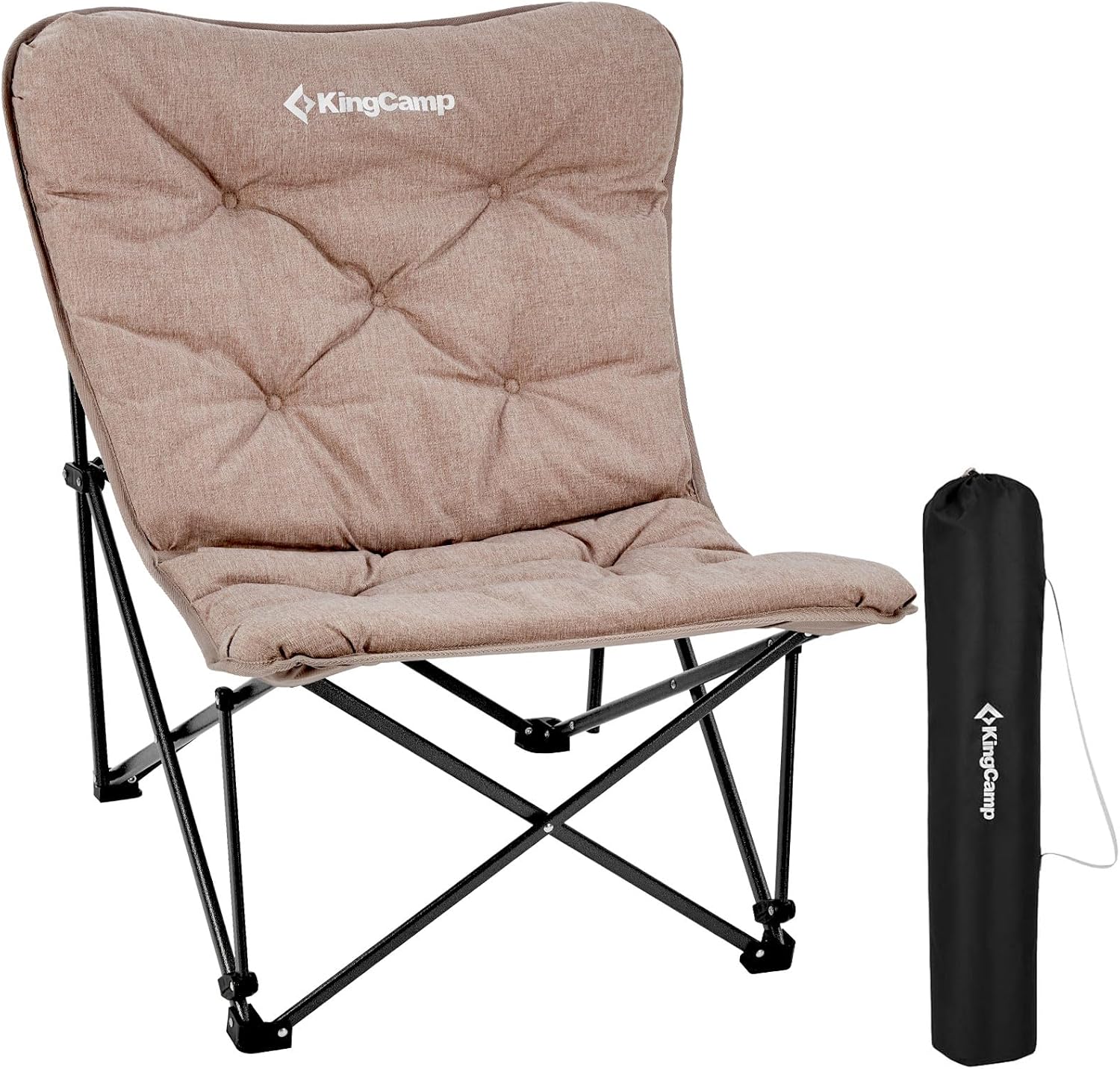 Butterfly chair extra large thick comfortable camping chair portable folding chair heavy duty seat wourant