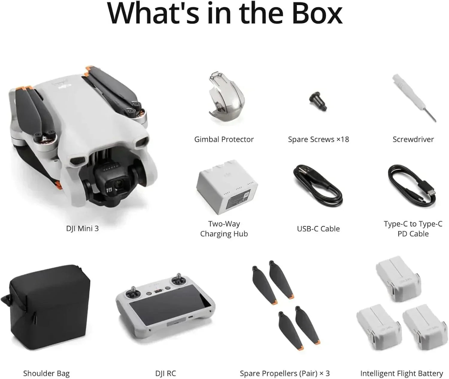 DJI Mini 3 Drones with Camera for Adults 4K 38 min Flight Time up to 32800 ft wourant