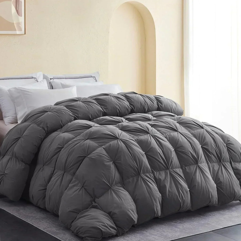 Premium Down Comforter 3D Baffle Box Design wourant