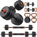 Feierdun adjustable dumbbells with connectors Barbell, kettlebell push-up stand wourant