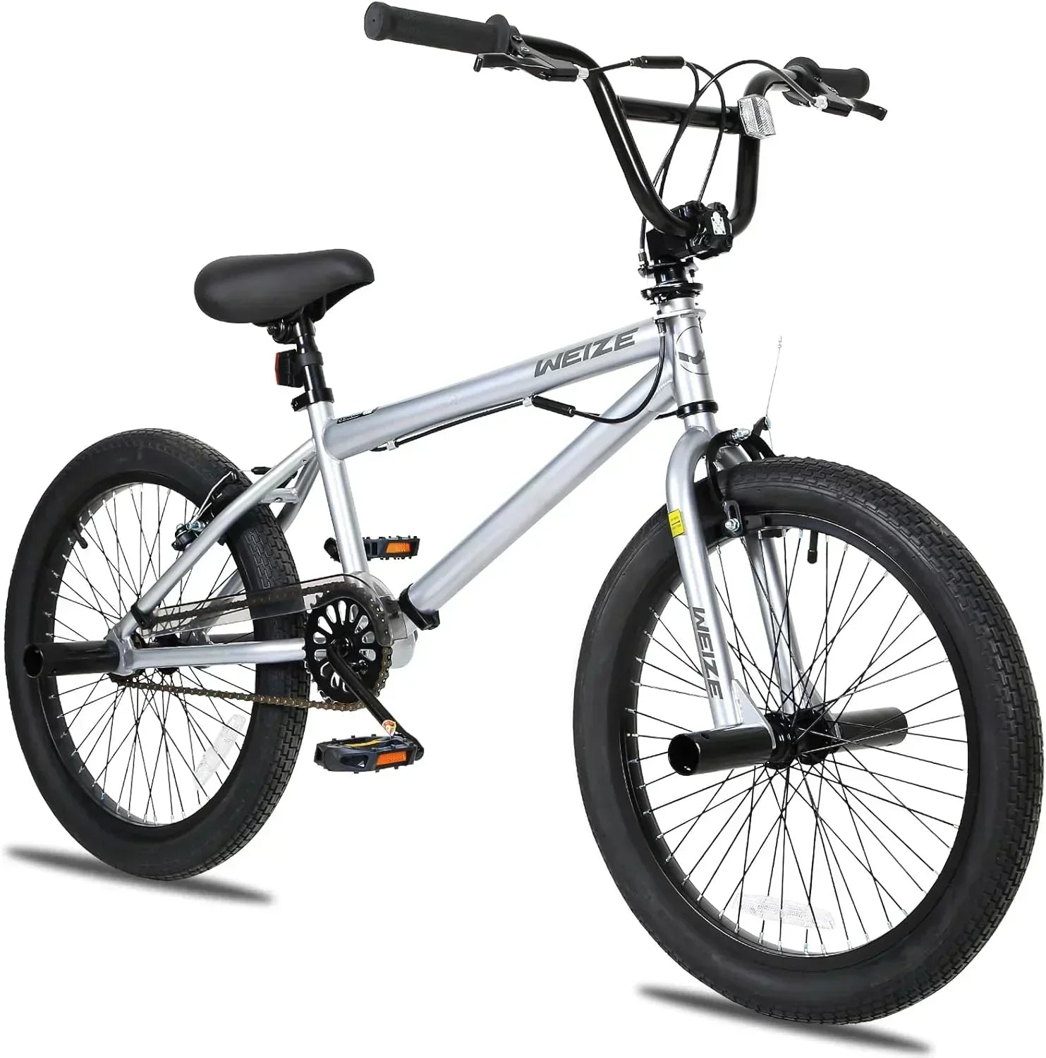 WEIZE Freestyle BMX Bicycle 20 Inch Stunt Bike for Kids and Adults Men and Women High Strength wourant