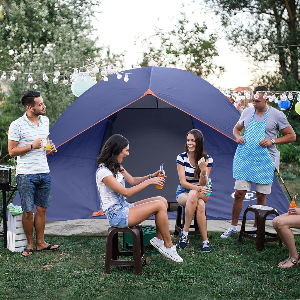 Camping Tent 2/3/4/6 Person Dome Tent Portable Camping Tent Outdoor and Backpacking Beach wourant