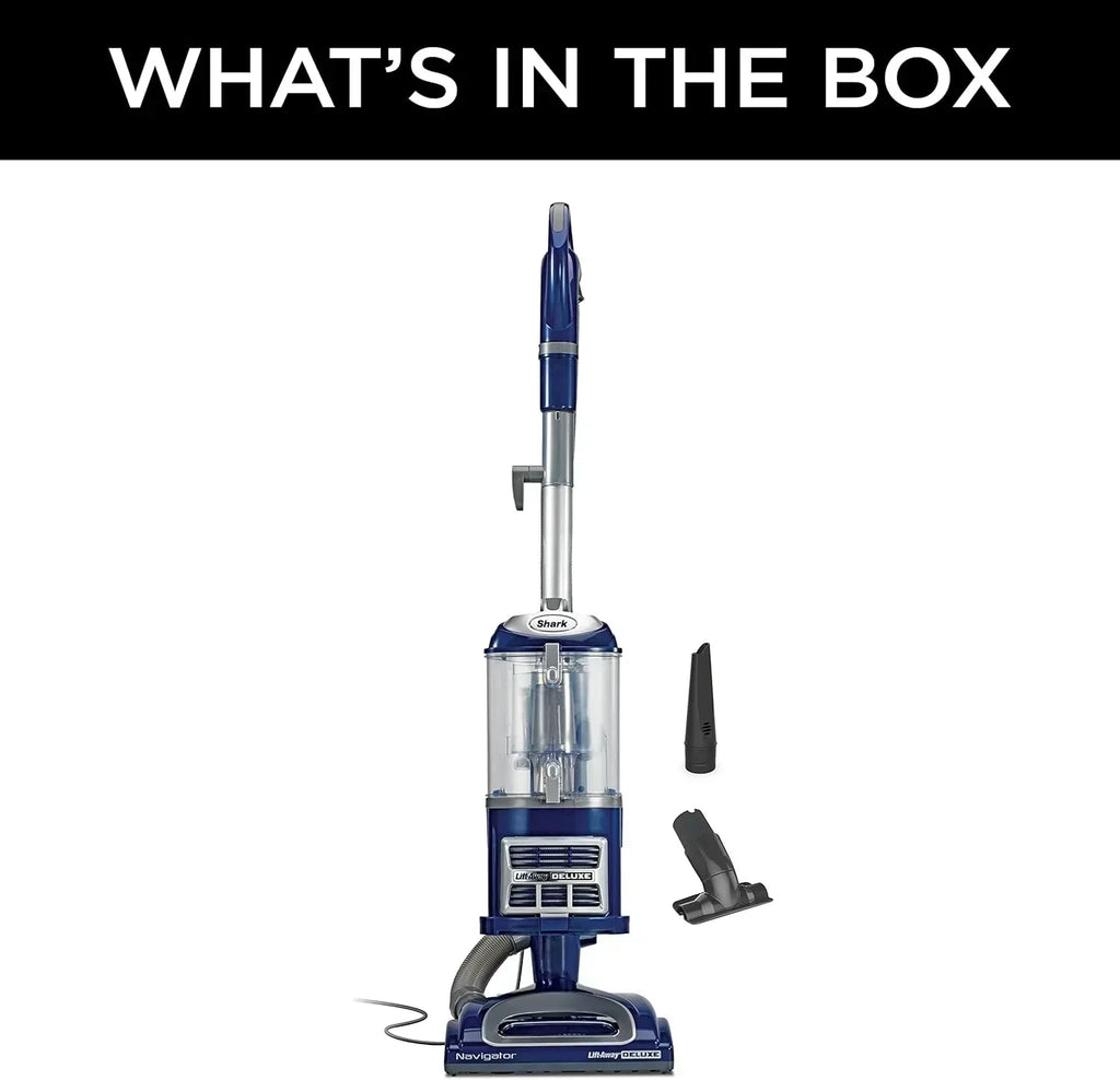 Upright Vacuum Navigator Lift-Away Deluxe Capacity HEPA Filter Swivel Steering Upholstery Tool wourant