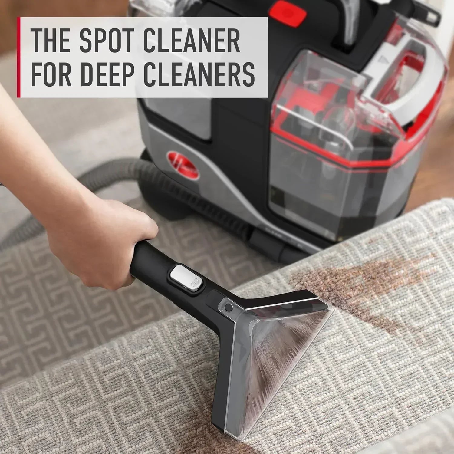 Hoover CleanSlate Plus Portable Carpet Upholstery Spot Cleaner with Powerful Suction wourant