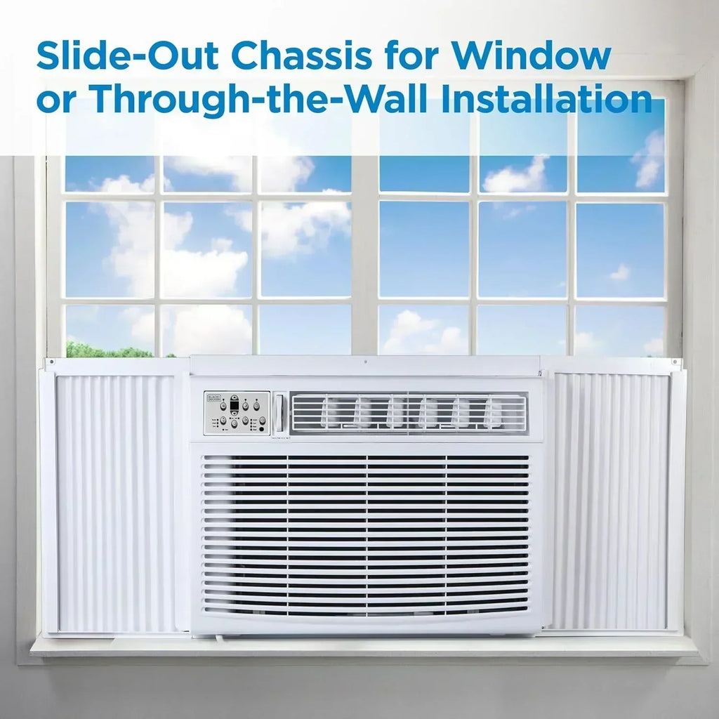 BLACK+DECKER Window Air Conditioner 5000 BTU Cools Up to 150 Square Feet AC Mechanical Controls wourant