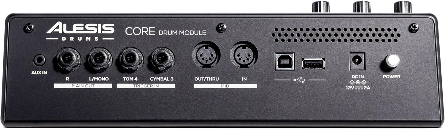 Alison Strata Prime Electronic Drum Set with Touch Screen Dual Area Grid Head wourant