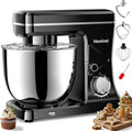 10-Speed Stand Mixer with 8-in-1 Splash Guard Tilt Head 6-Quart Stainless Steel Bowl wourant